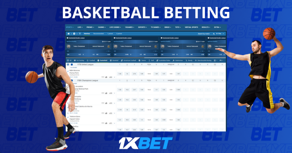 1xBet Betting Basketball