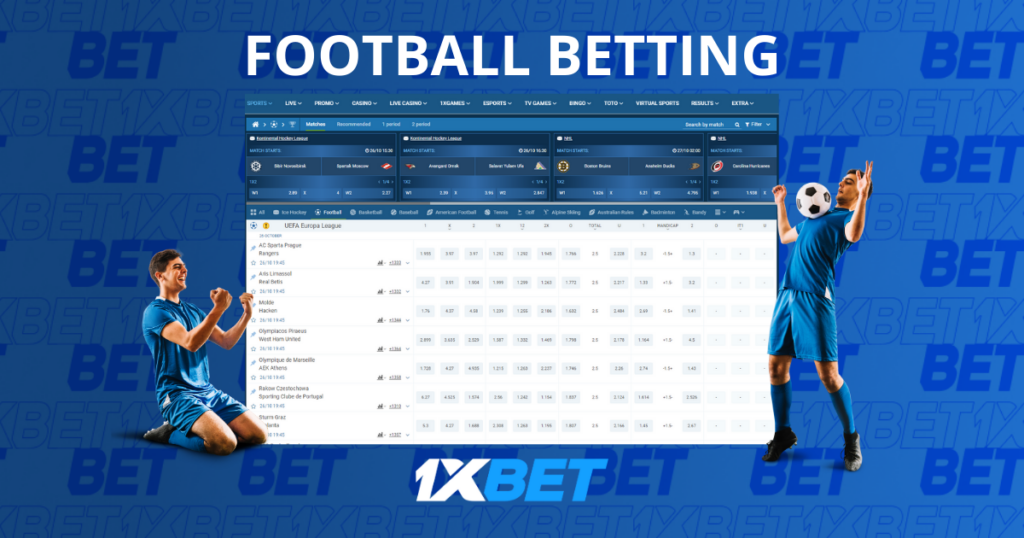 1xBet Betting Football